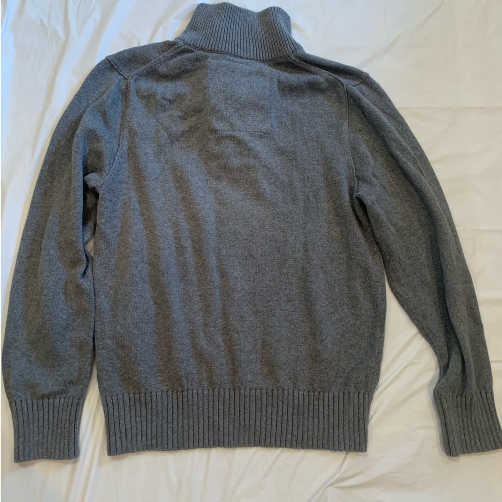 American Eagle Classic Fit Men's Grey Sweater Size Large - Picture 4 of 7